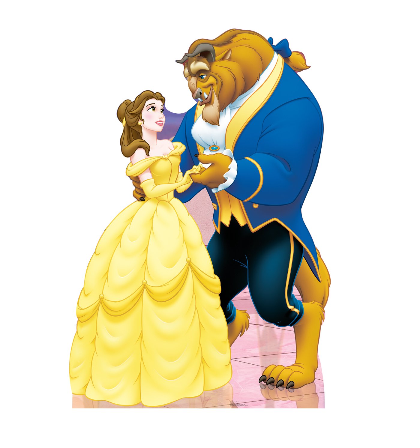 Amazon.com: Cardboard People Belle & Beast Life Size Cardboard